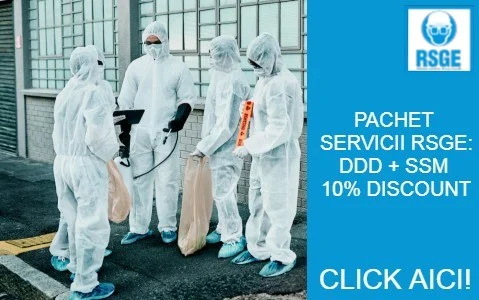 Pachet servicii SSM+DDD Pachet servicii SSM+dezinfecție DDD